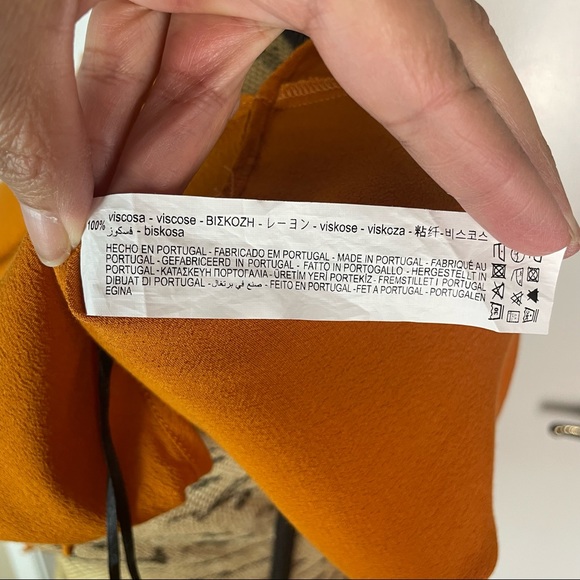 Zara Sleeveless Top Women Asymmetrical Hem Shirt Tunic Halter Neck Open Back New - Picture 12 of 15